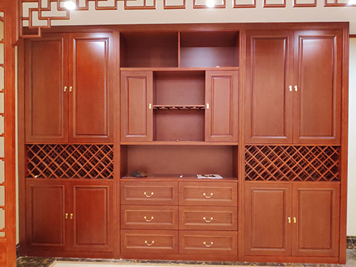 津南中式家居装修之中式酒柜装修效果图