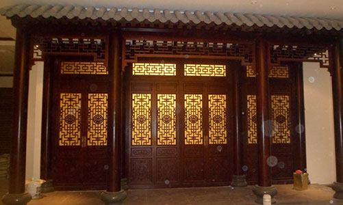 津南传统仿古门窗浮雕技术制作方法